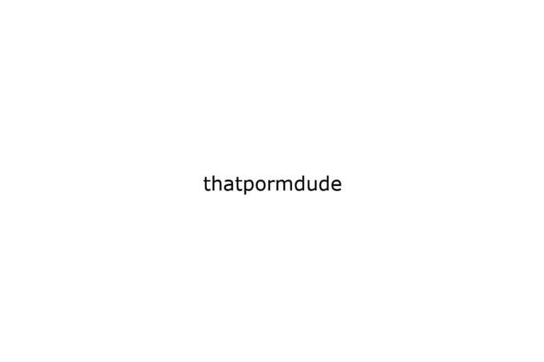 thatpormdude