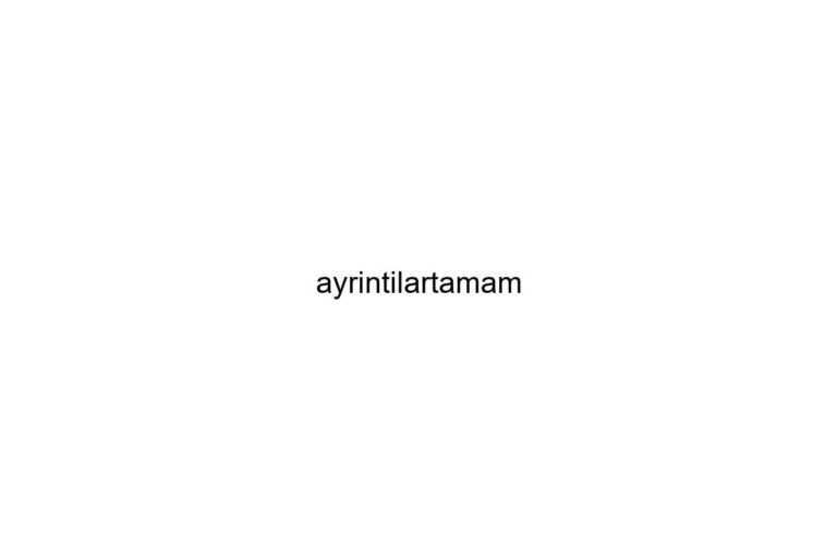 ayrintilartamam