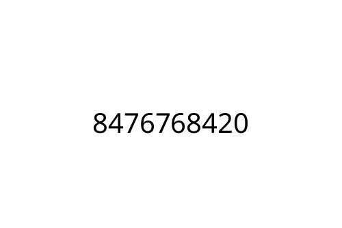 8476768420