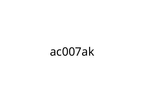 ac007ak