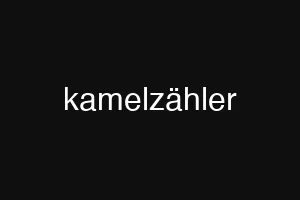 kamelzähler