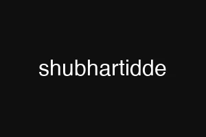 shubhartidde