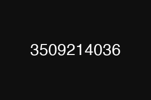 3509214036