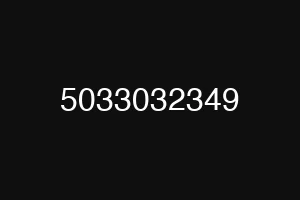 5033032349