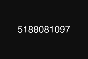 5188081097