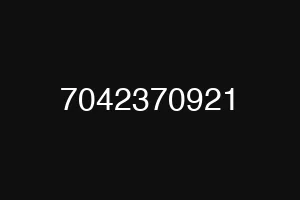 7042370921
