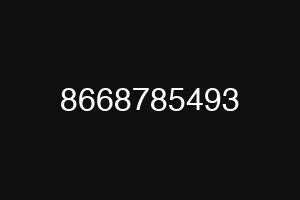 8668785493