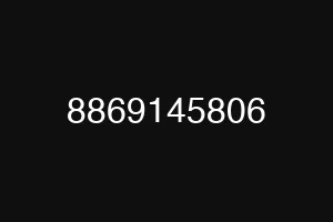 8869145806