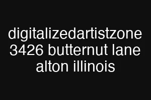 digitalizedartistzone 3426 butternut lane alton illinois